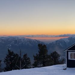 Powder Mountain - My phone doesn't do it justice but here's a sunset