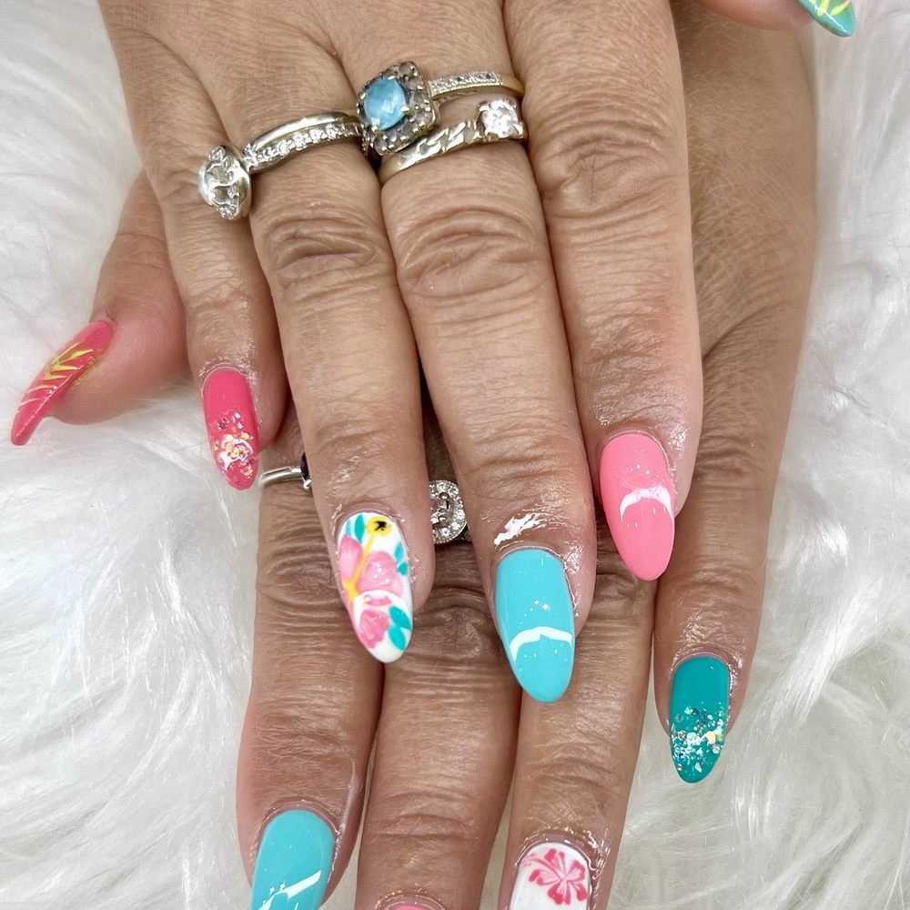 Sao pretty! Tropical vibes from Ann!