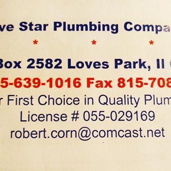 Five Star Plumbing - Plumbing Near Me - Loves Park, Illinois Five Star Plumbing - Plumbing Near Me - Loves Park, Illinois