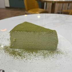 S3 Green Tea Mille Crepe Cake (Slice)