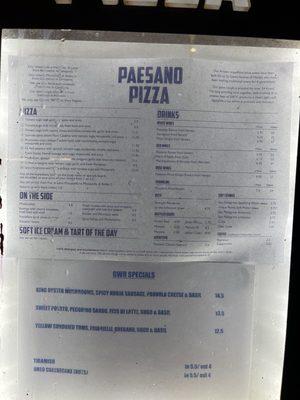 Menu photo 2 Paesano Pizza Glasgow, GLG Menu photo 2 Paesano Pizza Glasgow, GLG