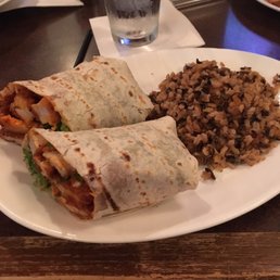 Buffalo Chicken Wrap with Rice Buffalo Chicken Wrap with Rice