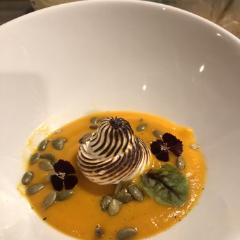 Bondhouse Kitchen - Soup with marshmallow fluff - New American Near Me - Baltimore, Maryland Bondhouse Kitchen - Soup with marshmallow fluff - New American Near Me - Baltimore, Maryland