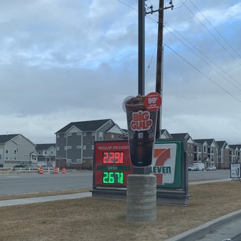 7-Eleven - a gas station sign and a gas pump - Convenience Stores Near Me - Lehi, Utah 7-Eleven - a gas station sign and a gas pump - Convenience Stores Near Me - Lehi, Utah