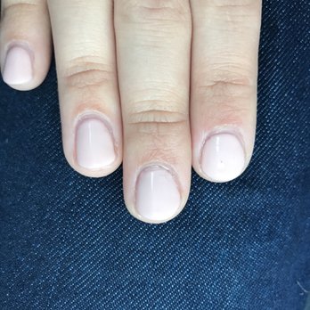 Diamond Nails and Spa - A few hairs trapped in my nail polish and then, two of the many bubbles. - Nail Salons Near Me - Madison, Wisconsin Diamond Nails and Spa - A few hairs trapped in my nail polish and then, two of the many bubbles. - Nail Salons Near Me - Madison, Wisconsin