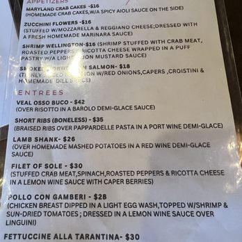 Flames Restaurant - Specials - Italian Near Me - Monroe, Connecticut