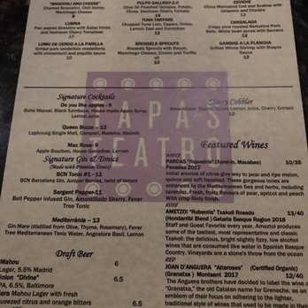 Tapas Teatro - Tapas Bars Near Me - Baltimore, Maryland
