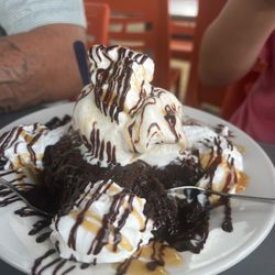 Fish House Grill - Fudge Brownie Napoleon