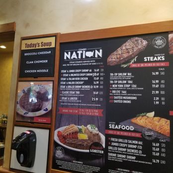 Sizzler - Today's soup - Seafood Near Me - San Bernardino, California
