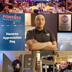 Massage Envy - Congratulations to Carlos Chavez for winning the coveted Massage Envy Therapist of The Year. Proud to have you leading the team! #Legend