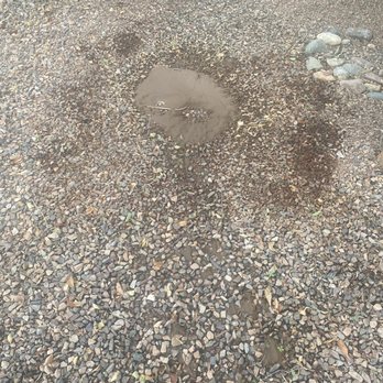 Divine Design Landscaping - Picture of the leak before fixed - Landscaping Near Me - Phoenix, Arizona