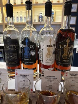 ASW Distillery at The Battery Atlanta, home of Fiddler Bourbon, Hunker Vodka & more by null