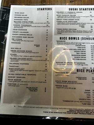 Menu photo 7 Tora Sushi & Bar Charlotte, NC Menu photo 7 Tora Sushi & Bar Charlotte, NC