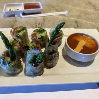Bamboo Bistro - Soft shell crab spring rolls - Vietnamese Near Me - Corona Del Mar, California Bamboo Bistro - Soft shell crab spring rolls - Vietnamese Near Me - Corona Del Mar, California