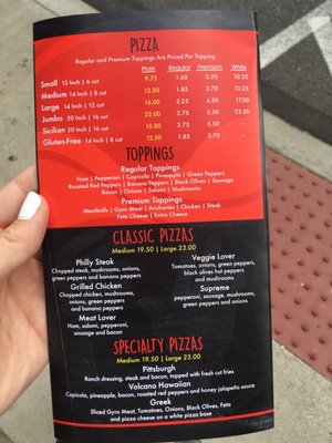 Menu photo 4 Toss Pizza and Wings Saint Clair, PA