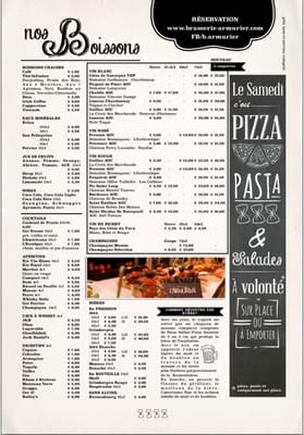 Menu photo 1 L'Armurier Colomiers, 31 Menu photo 1 L'Armurier Colomiers, 31