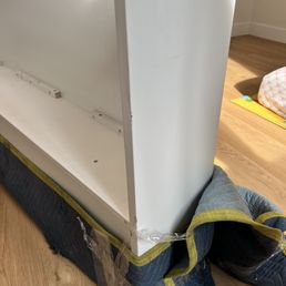 Furniture delivery of poor quality