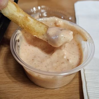 Raven Carry-Out Cafe - Dip your fries in the Signature sauce - Burgers Near Me - Virginia Beach, Virginia
