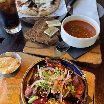 1837 Bar & Brasserie - My order chicken wings bbq and tomato soup - Irish Near Me - Dublin, D 1837 Bar & Brasserie - My order chicken wings bbq and tomato soup - Irish Near Me - Dublin, D