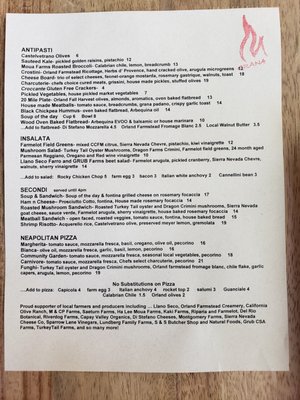 Menu photo 5 Grana Chico, CA