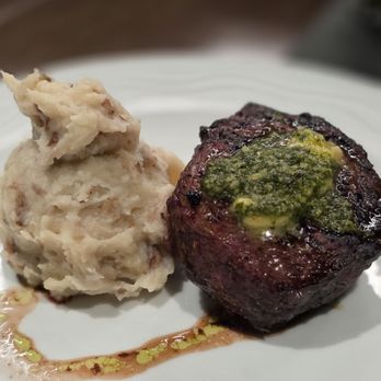 Touch Of Tuscany - Baseball cut Sirloin with garlic mash - Italian Near Me - Hurricane, Utah Touch Of Tuscany - Baseball cut Sirloin with garlic mash - Italian Near Me - Hurricane, Utah