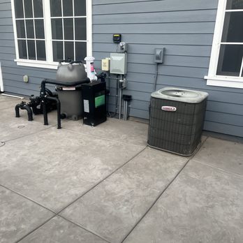 Premier Pools & Spas - Equipment nicely tucked - Hot Tub & Pool Near Me - Salida, California