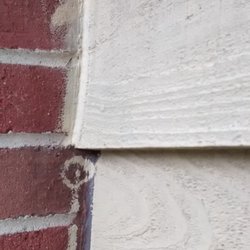 All Pro Painting & Contracting - chimney covered in paint