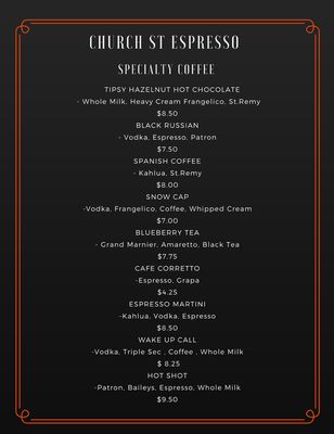 Church Street Espresso by null