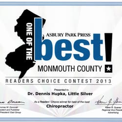 Back 2 Health Family Wellness - Readers Choice 2013 APP Best of Monmouth County