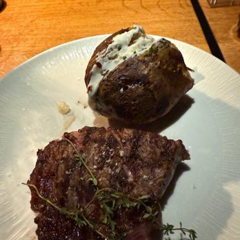 BOA Steakhouse - Australian cut with the loaded potato!! - Steakhouses Near Me - Manhattan Beach, California BOA Steakhouse - Australian cut with the loaded potato!! - Steakhouses Near Me - Manhattan Beach, California
