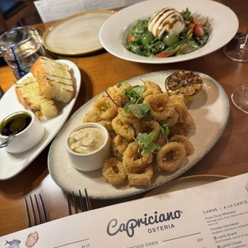 Capriciano Osteria - Calamari and brioche - Italian Near Me - Santa Rosa, California Capriciano Osteria - Calamari and brioche - Italian Near Me - Santa Rosa, California
