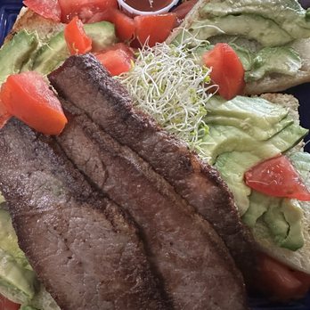Rosebud's Cafe - Avocado Toast with steak - Breakfast & Brunch Near Me - Jackson, California Rosebud's Cafe - Avocado Toast with steak - Breakfast & Brunch Near Me - Jackson, California