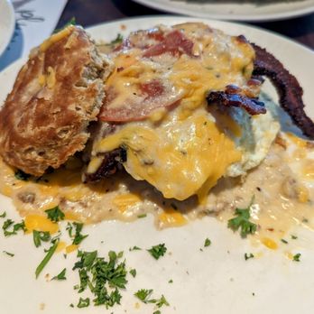 Plums Cafe - Biscuits and Gravy - Breakfast & Brunch Near Me - Costa Mesa, California