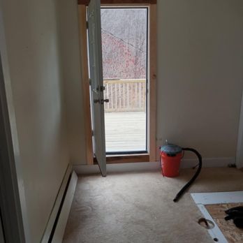 Apex Construction - Changed out a window for a door - Handyman Near Me