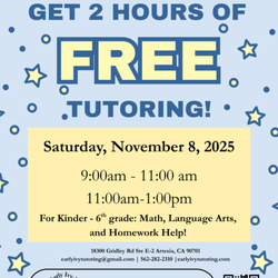 Early Ivy Tutoring - Grand Opening Special! Reserve your spots today :)