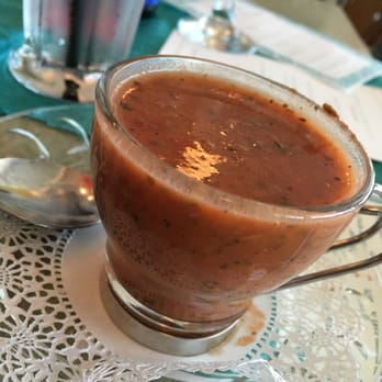 Wildflower Cafe - Tomato Bisque "Shooter" served at a bridal shower I was attending. Delicious. - Breakfast & Brunch Near Me - Clearwater, Florida Wildflower Cafe - Tomato Bisque "Shooter" served at a bridal shower I was attending. Delicious. - Breakfast & Brunch Near Me - Clearwater, Florida