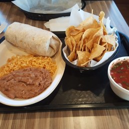 Junior Veggie Burrito