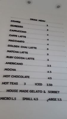 Menu photo 5 Settepani New York, NY