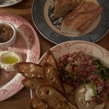 San Fermo - beef tartar + baguette - Italian Near Me - Seattle, Washington San Fermo - beef tartar + baguette - Italian Near Me - Seattle, Washington