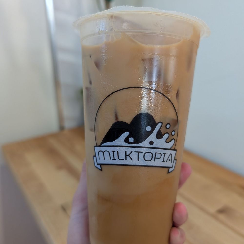 Milktopia - B21. HK Silky Classic Milk Tea - Bubble Tea Near Me - San Francisco, California