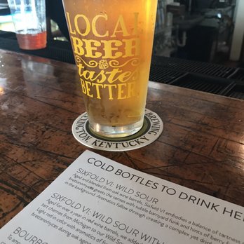 West Sixth Brewing - Pilsner....Habanero Pilsner that is. Fiancé tricked me when I got here. Experimental beer - Breweries Near Me - Lexington, Kentucky West Sixth Brewing - Pilsner....Habanero Pilsner that is. Fiancé tricked me when I got here. Experimental beer - Breweries Near Me - Lexington, Kentucky