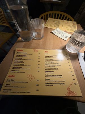 Menu photo 1 Pasta Eater hell's kitchen New York, NY Menu photo 1 Pasta Eater hell's kitchen New York, NY
