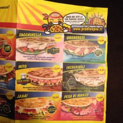 Piadina PIU Gervasi Andrea - Menu