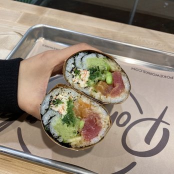 Pokeworks - Make sure they spread that spoon of wasabi... - Poke Near Me - Boston, Massachusetts