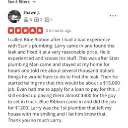 No more Stan's Plumbing. This copy of my review will tell you why. No more Stan's Plumbing. This copy of my review will tell you why.