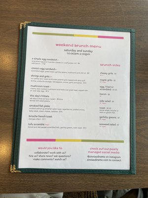Menu photo 6 Zinnia's Dinette Craryville, NY