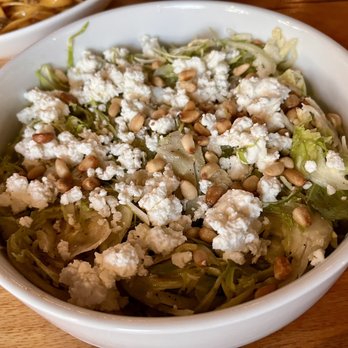 The Arbour - Shaved Brussel Sprout Salad - New American Near Me - Pasadena, California The Arbour - Shaved Brussel Sprout Salad - New American Near Me - Pasadena, California