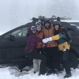 Kelly Canyon, Idaho (parking lot)  Last day of the season, 3-20-21