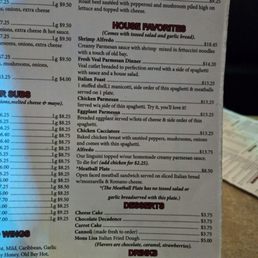 Menu 1.25 Menu 1.25
