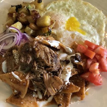 Sage Social Eatery - Chilaquiles with carnitas - Latin American Near Me - Covina, California